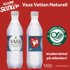 Klubbsoda Vasa Vatten Naturell kolsyrat vatten 50 cl